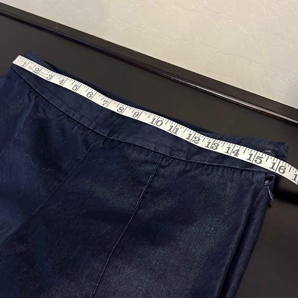 Brooks Brothers Natalie Fit light denim trouser, size zip, 100%Cotton, size 6 - Picture 7 of 13